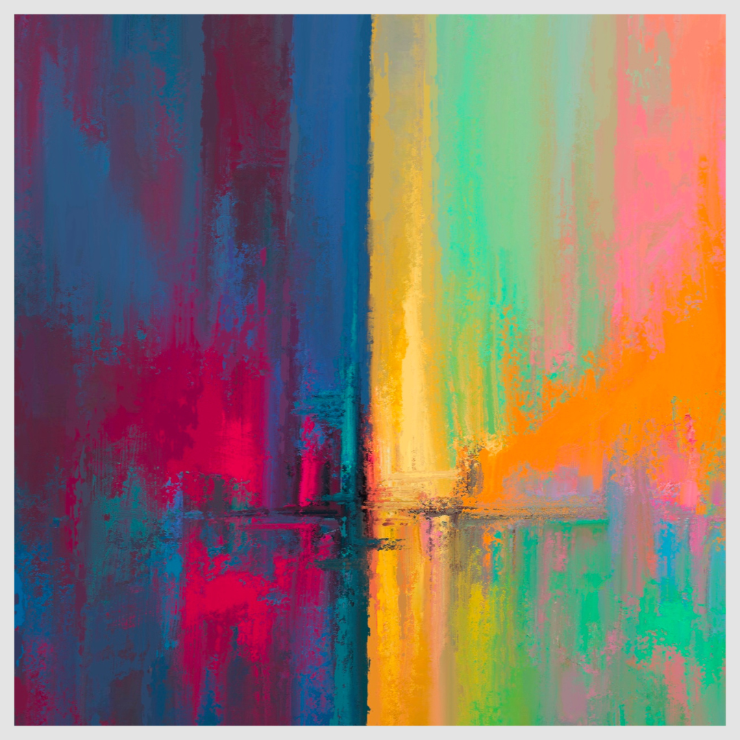 مزج الألوان